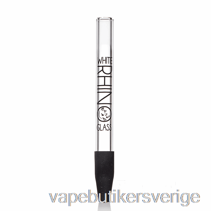 Vape Sverige Vit Noshörning Pyrex Dab Halm V1